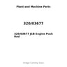 320/03677 JCB Engine Push Rod