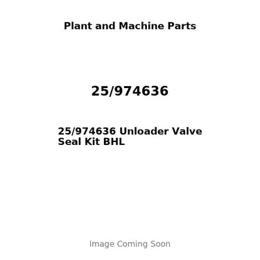 25/974636 Unloader Valve Seal Kit BHL