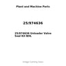 25/974636 Unloader Valve Seal Kit BHL