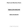 SBA120166240 - VALVE INLET