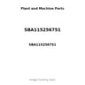 SBA115256751 - CRANKSHAFT - LESS GEAR