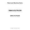 SBA115176150 - BOLT, CONROD