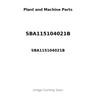 SBA115104021B - PISTON RING SET - .50MM