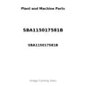SBA115017581B - PISTON, PIN & RING KIT - .50MM