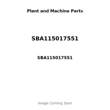 SBA115017551 - PISTON, PIN & RING KIT - STD