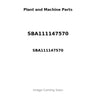 SBA111147570 - GASKET, HEAD - 1.3MM