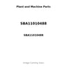 SBA11010488 - CRANKSHAFT KIT - LESS GEAR - N844L