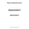 SBA042309017 - NEEDLE BEARING - CAMSHAFT