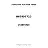 U65996720 - GASKET - TIMING COVER