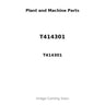 T414301 - GASKET - VALVE COVER
