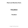 T412814 - GASKET, HEAD - METAL
