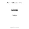 T406926 - GASKET - TIMING COVER
