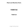 T406716 - STARTER MOTOR: 12V, 4.0KW, 10T