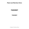 T403067 - BOTTOM GASKET KIT