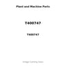 T400747 - VALVE SPRING RETAINER