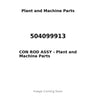 504099913 - CON ROD ASSY