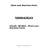 500042643 - VALVE, INTAKE