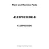4115P015EOK-B - ENGINE OVERHAUL KIT: GR484