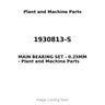 1930813-S - MAIN BEARING SET - 0.25MM