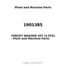 1901385 - THRUST WASHER SET (4 PCS)