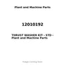 12010192 - THRUST WASHER KIT - STD