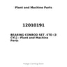 12010191 - BEARING CONROD SET .STD (3 CYL)