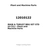 12010122 - MAIN & THRUST BRG SET STD (6 CYL)