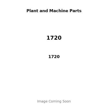 1720 - PISTON, PIN & RING KIT