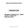 12010112C - BEARING CONROD SET .75MM (4 CYL)