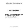 12010084B - MAIN & THRUST BRG SET 020 40 SERIES 4 CYL