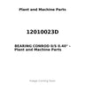 12010023D - BEARING CONROD 0/S 0.40"