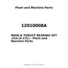 12010008A - MAIN & THRUST BEARING SET .010 (4 CYL)