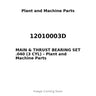 12010003D - MAIN & THRUST BEARING SET .040 (3 CYL)