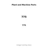 775 - PISTON, PIN & RING KIT