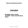 1901804 - BEARING PAIR, MAIN - 0.25MM