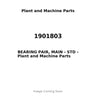1901803 - BEARING PAIR, MAIN - STD