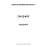 CH12457 - GASKET, OIL BREATHER