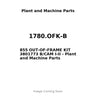 1780.OFK-B - 855 OUT-OF-FRAME KIT 3801773 B/CAM I-II