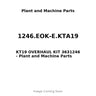 1246.EOK-E.KTA19 - KT19 OVERHAUL KIT 3631246