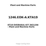 1246.EOK-A.KTA19 - KT19 OVERHAUL KIT 3631246