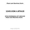 1245.EOK-I.KTA19 - KT19 OVERHAUL KIT 3631245