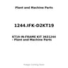 1244.IFK-D2KT19 - KT19 IN-FRAME KIT 3631244