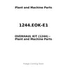 1244.EOK-E1 - OVERHAUL KIT (1244)