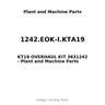 1242.EOK-I.KTA19 - KT19 OVERHAUL KIT 3631242
