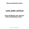 1241.EOK-I.KTA19 - KT19 OVERHAUL KIT 3631241