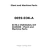 0059.EOK-A - 6CT8.3 OVERHAUL KIT 4025009