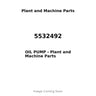 5532492 - OIL PUMP