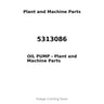 5313086 - OIL PUMP