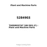 5284903 - THERMOSTAT 180 DEG (F)