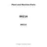 89214 - PISTON, PIN & CLIPS